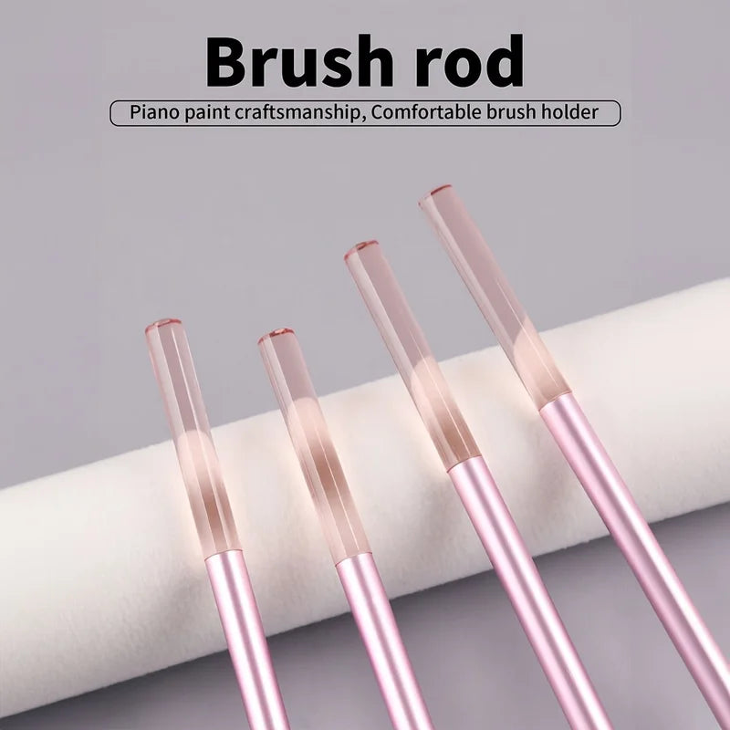 Professional Makeup Brush Set 13 Pcs Face & Eye Brushes for Foundation Concealer Eyeshadow