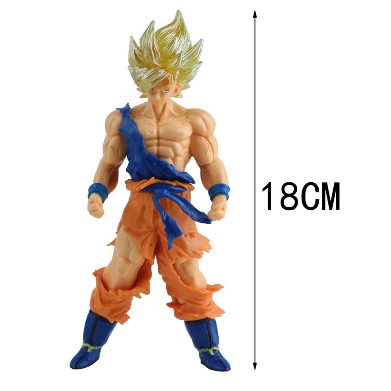 15-18cm Anime Action Figures - Dragon Ball Z Super Saiyan Goku Vegeta PVC Statue Collection