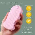 3D Exfoliating Bath Sponge Set with Soft Body Scrubber for Gentle Cleansing