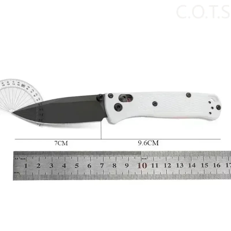 Mini Folding Pocket Knife with Nylon Wave Fiber Handle – Outdoor Self Defense & Camping Tool