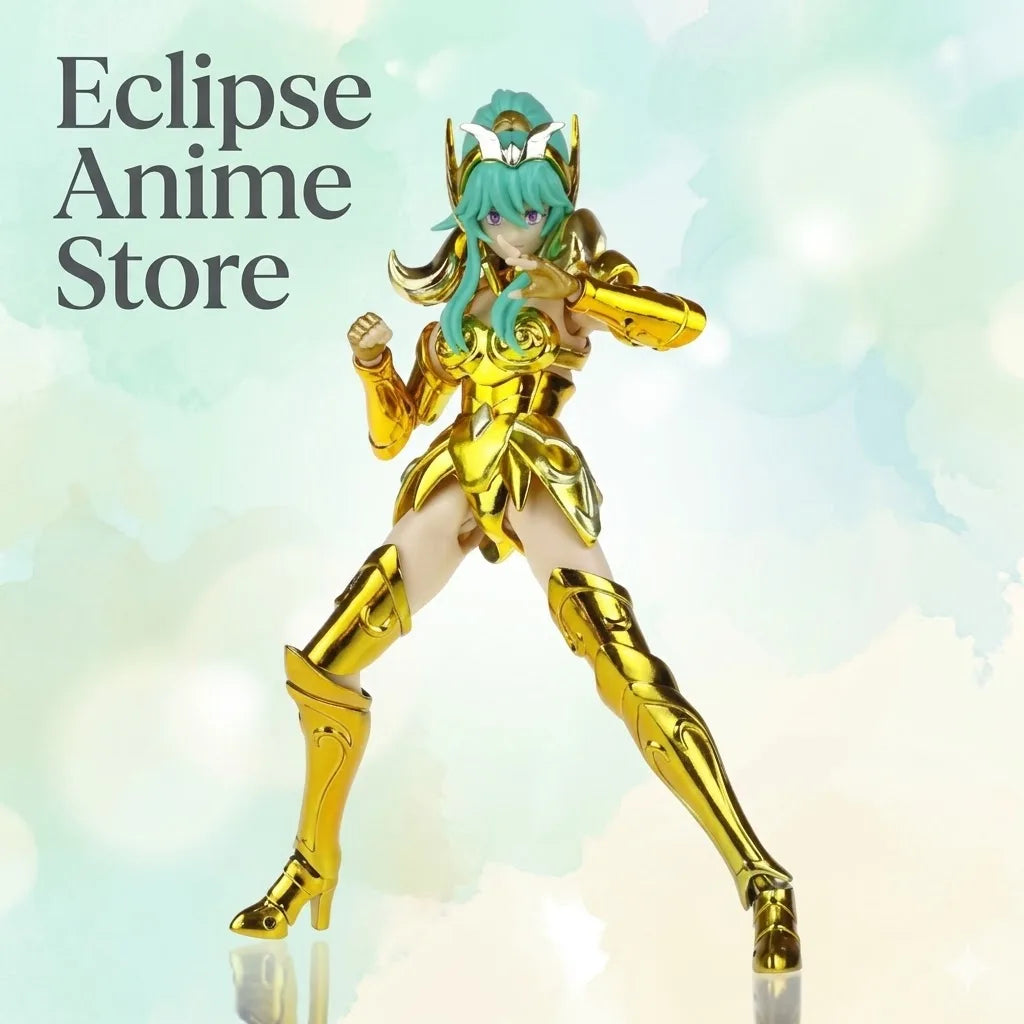 Action Figure Toy - Saint Seiya GT Holy Contract Female Gold Saints Zodiac Knights, Diecast Metal Armor, 18cm