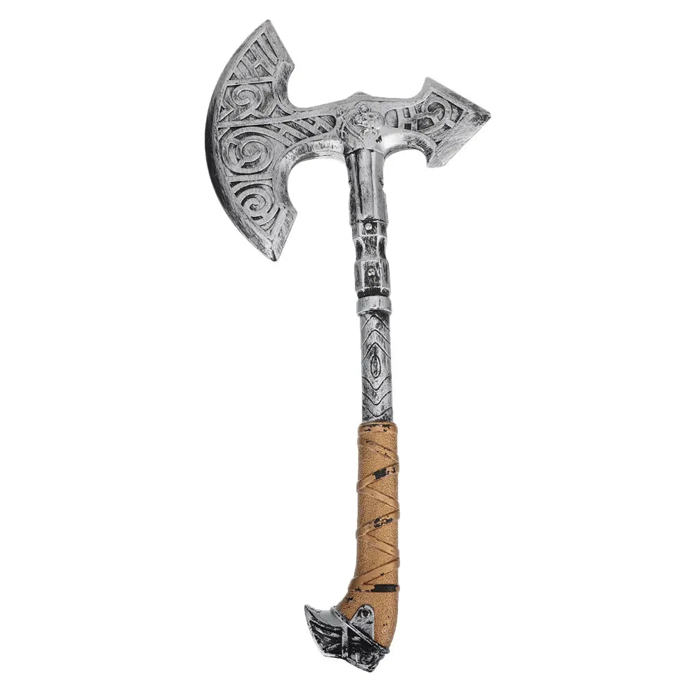 Halloween Axe Prop Fake Plastic Axe for Party Haunted House Cosplay 50x23cm