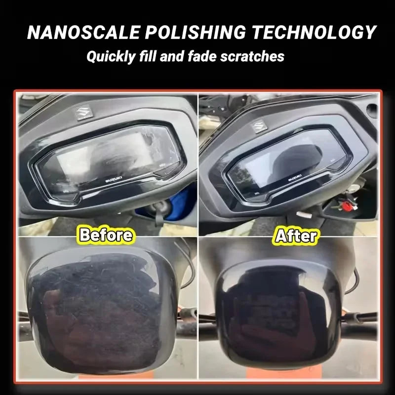 Car Scratch Repair Wax 100ml Long-Lasting Gloss Vehicle Polish