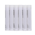 6 Pack White Oil Pastels - Soft, Non-Toxic Art Pastel Sticks for Drawing & Coloring