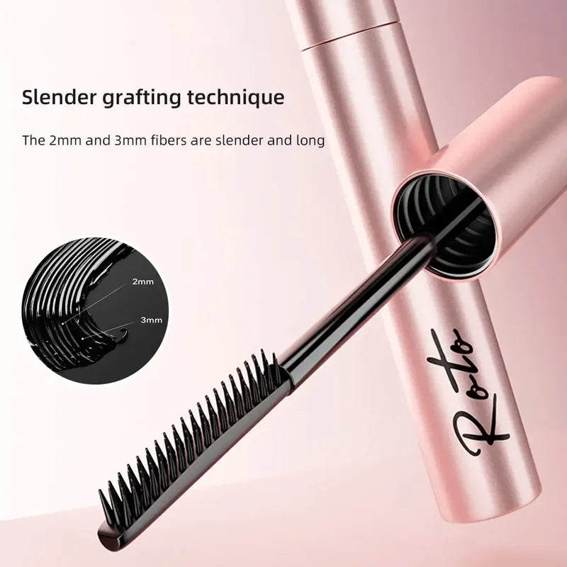 Waterproof Long Lasting Silky Lash Mascara - Black Eyelash Extension Makeup