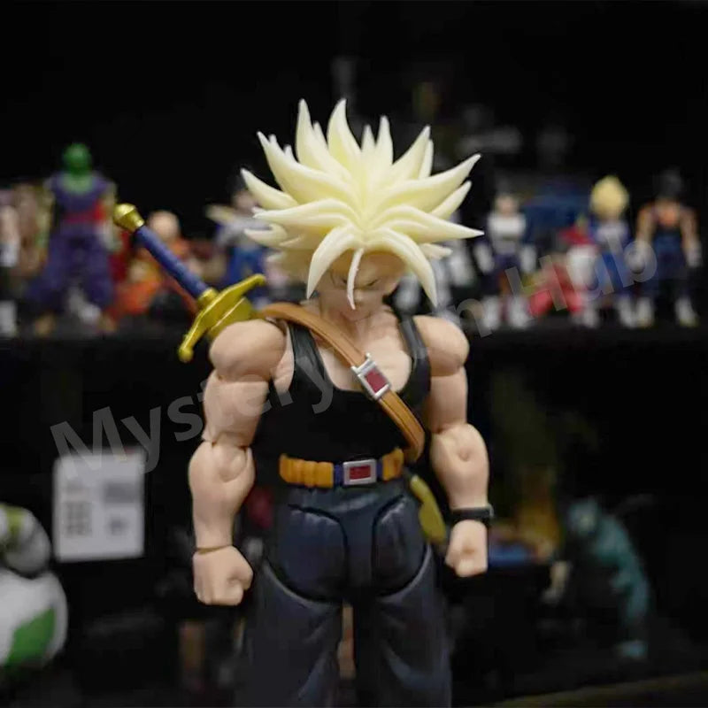 Anime Trunks Vest and Hair Accessory Kit for Future Trunks Cosplay