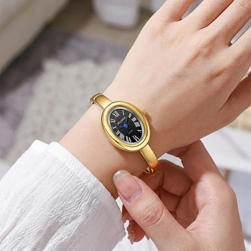 Elegant Women's Quartz Bracelet Watch - Multiple Colors, Fashion Gift