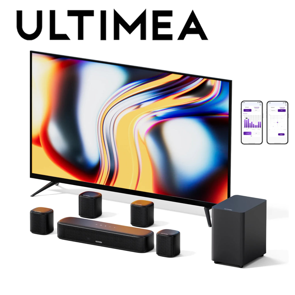 7.1 Channel Soundbar for TV with Subwoofer & Wireless Surround Speakers, Home Theater System, App Control