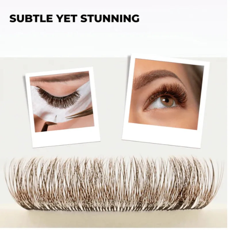 Volume Fan Lashes Extension Premade 3D 6D 8D Thin Root XL Tray