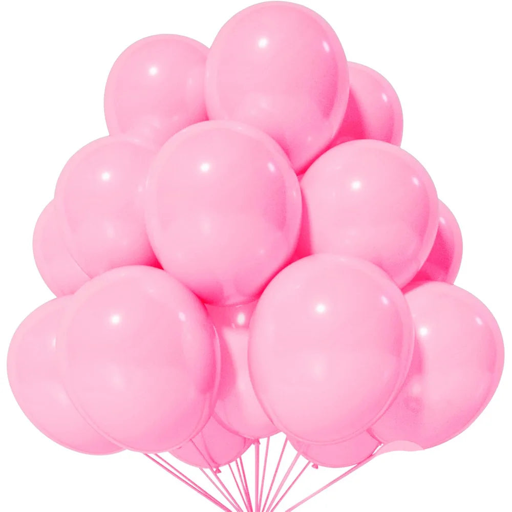 12-Inch Latex Balloons Pack for Weddings Birthday Parties Baby Showers and Events