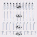 Perfume Sample Set with Plastic Funnel, Pipette, Dropper & Syringe - Travel DIY Cosmetics Kit