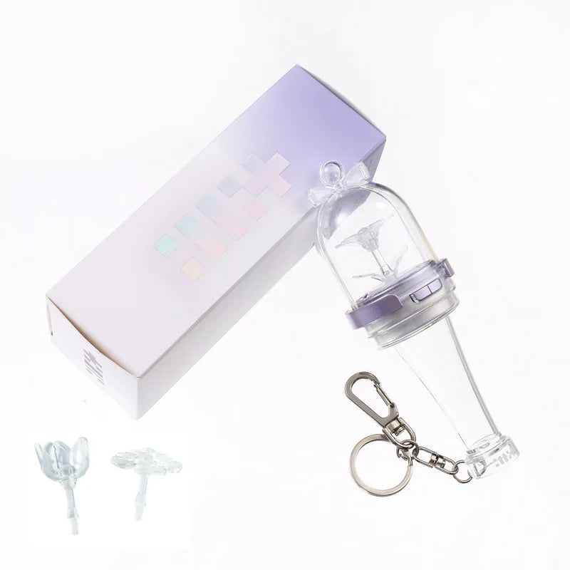 Mini Lightstick Keychain for Kpop Fans - Yunah Minju Moka Wonhee Iroha Gift