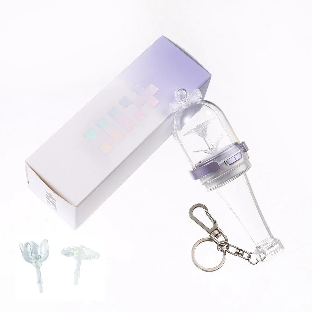 Mini Lightstick Keychain for Kpop Fans - Yunah Minju Moka Wonhee Iroha Gift