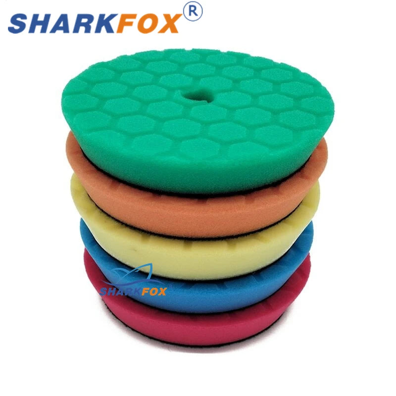 Car Polishing Pad Sponge Buffing Wheel for Waxing and Scratch Removal – 5/6 Inch Buffer Accessory