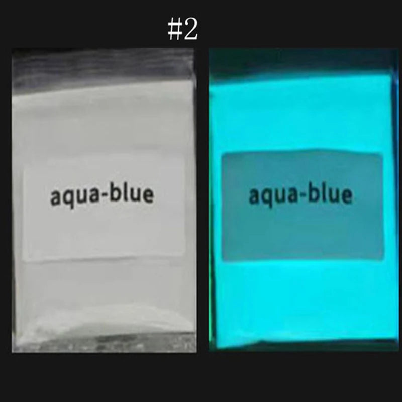 50G Luminous Nail Glitter Powder Glow-In-The-Dark Epoxy Resin Nail Dust for DIY Nail Art