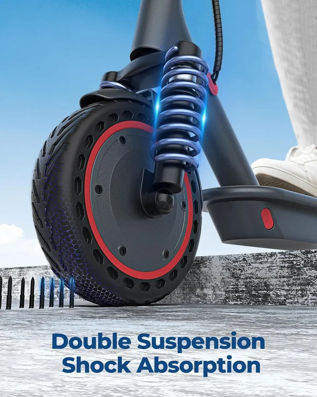 Electric Scooter AP07 10.5Ah 19mph Max Range 23 Miles Double Shock Absorption