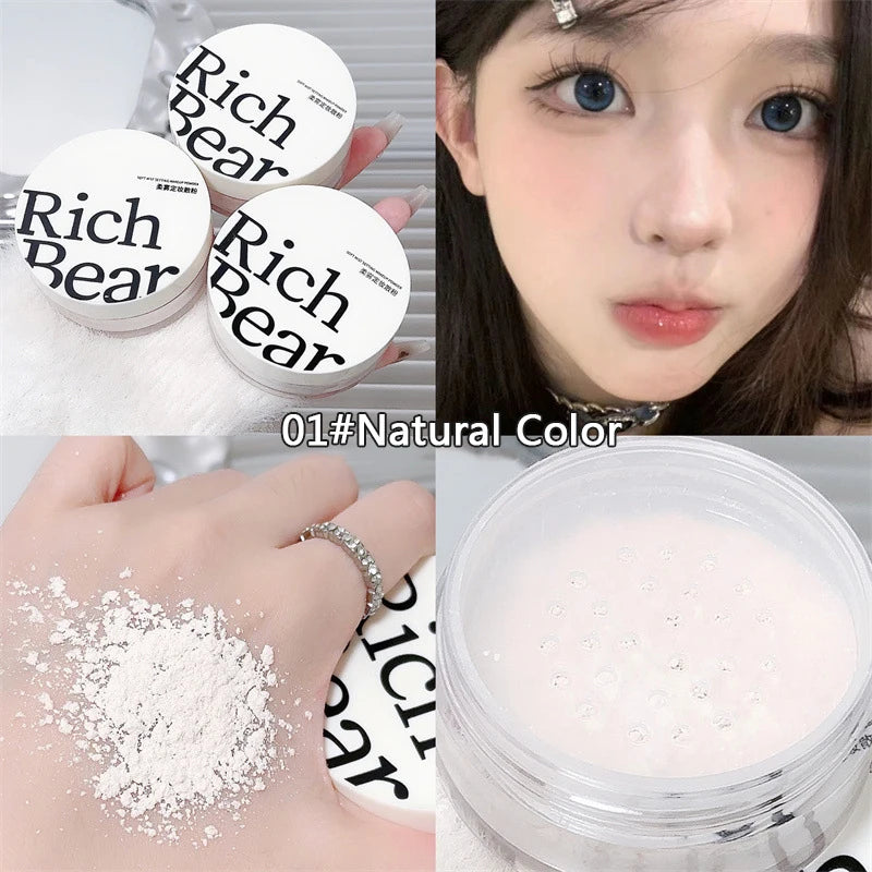 Translucent Loose Setting Powder with Oil Control & Matte Finish for All Skin Types