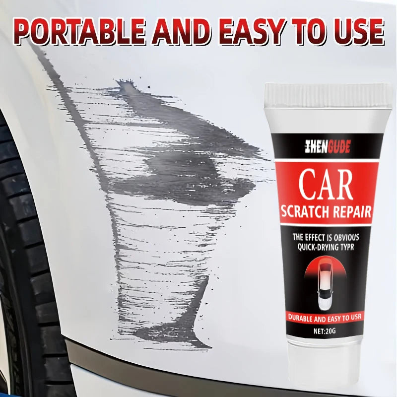 Car Scratch Removal & Polishing Kit - Paint Care & Anti-Scratch Wax
