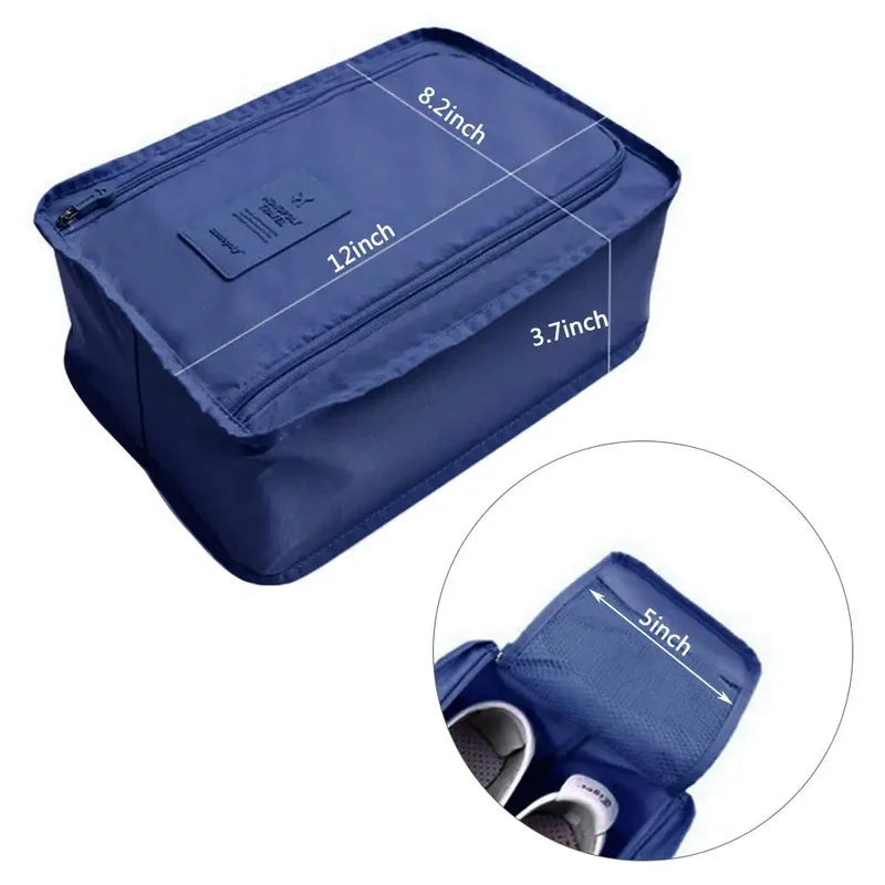 Portable Folding Shoe Storage Bag Waterproof Travel Organizer for Shoes
