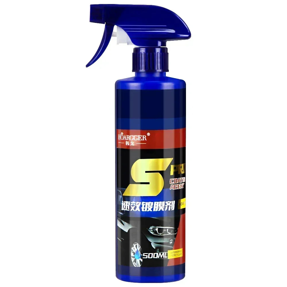 500ml 3-in-1 Car Ceramic Coating Spray Hydrophobic Wax Polish Repair