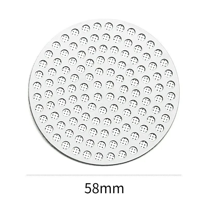 Coffee Puck Screen Double Layer Stainless Steel Filter for 51/54/58mm Portafilter