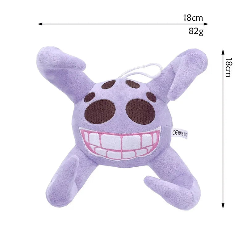 Game Doors Floor 2 Plush Toy Collection - Soft Monster Stuffed Animals for Kids' Room Decor