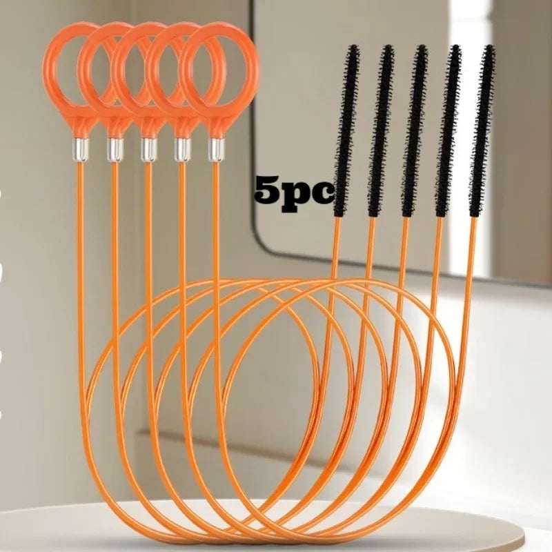 Drain Cleaner Tool Unclogs Hair & Debris for Sink Bathroom Kitchen Drainage