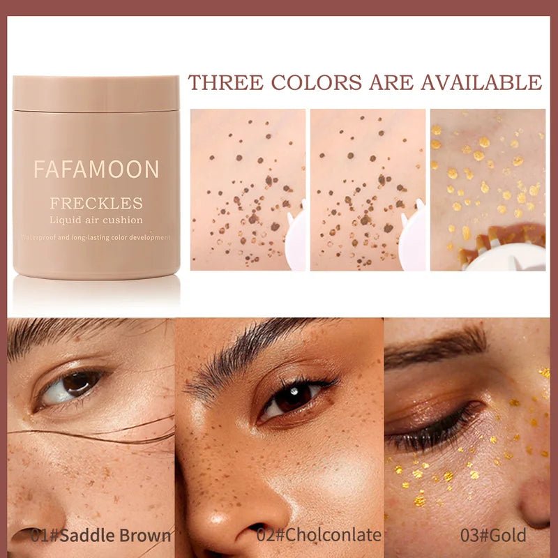 Freckle Stamp Kit - Natural Fake Freckles Makeup Tool for Face & Body