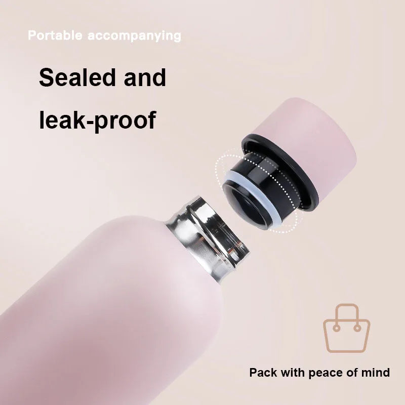 Insulated Stainless Steel Thermos Cup - 500/750ML Outdoor Sports Water Bottle