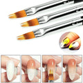 Nail Art Brush Lace Ombre Design Gradient Pen for Acrylic Nail Painting DIY UV Gel Manicure Tools