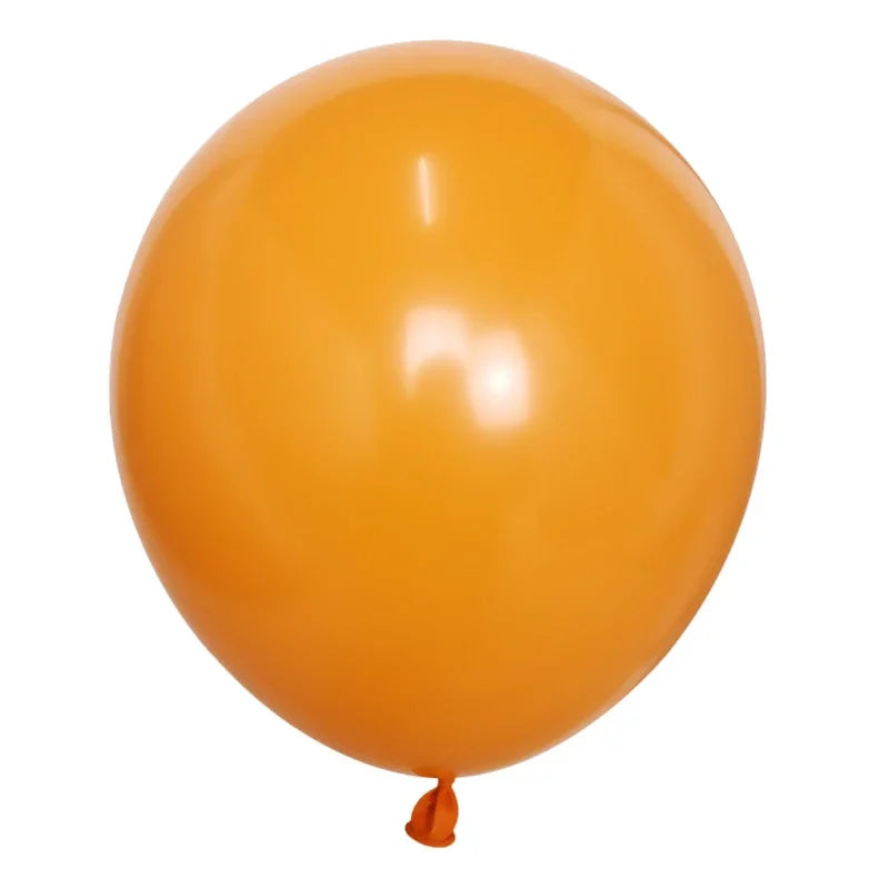 30pcs 12Inch Black and Orange Latex Balloons Halloween Party Decorations