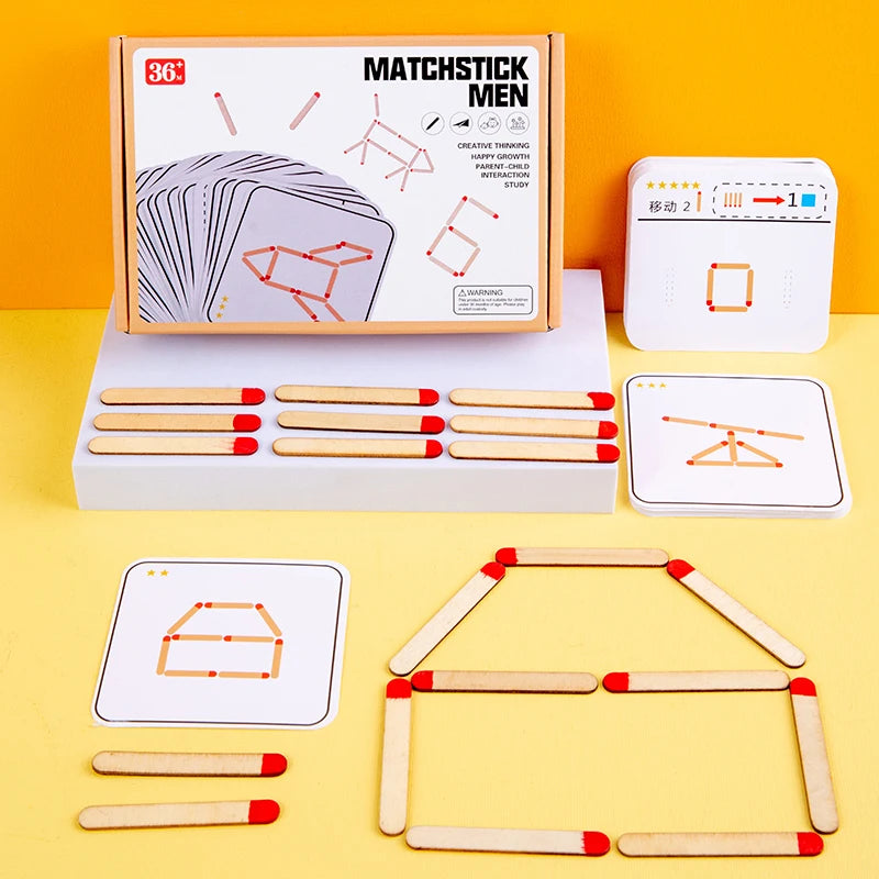 Children's Creative Thinking Match Puzzle - Logical & Concentration Training Game