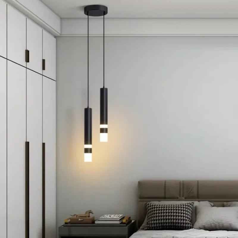 Modern LED Pendant Light Fixture for Bedroom Bathroom Entrance Ceiling Lighting