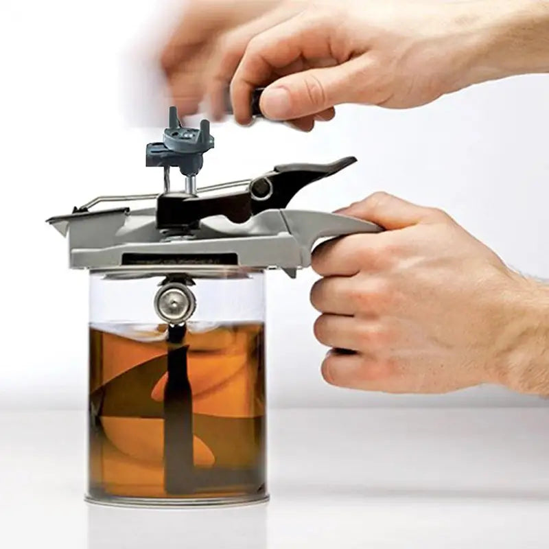 Universal Paint Can Lid Dispenser for Gallon Size - Spill-Proof Mixing & Pouring Tool