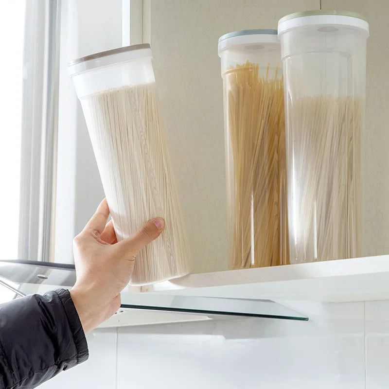 Large Capacity Food Storage Box - Leakproof Grain and Pasta Containers