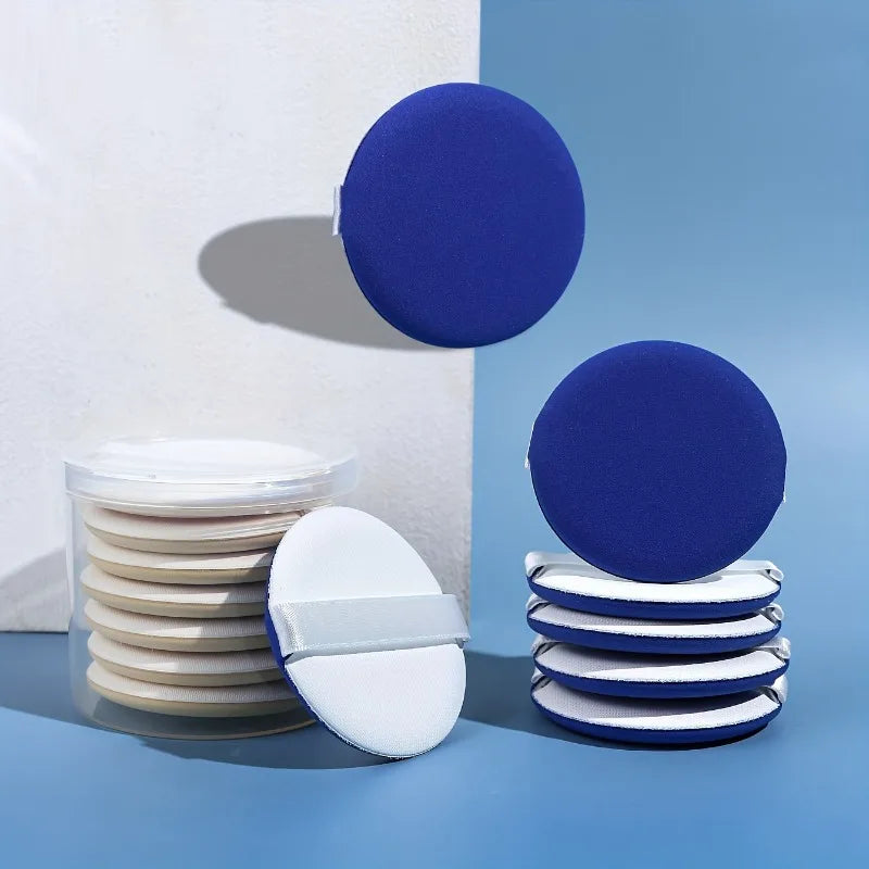 7PCS Reusable Makeup Puff Set for BB Cream, Loose Powder, and Travel