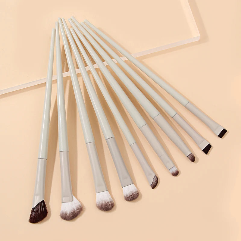 Professional Eye Makeup Brush Set with Eyeliner, Nose Shadow & Smudge Brushes