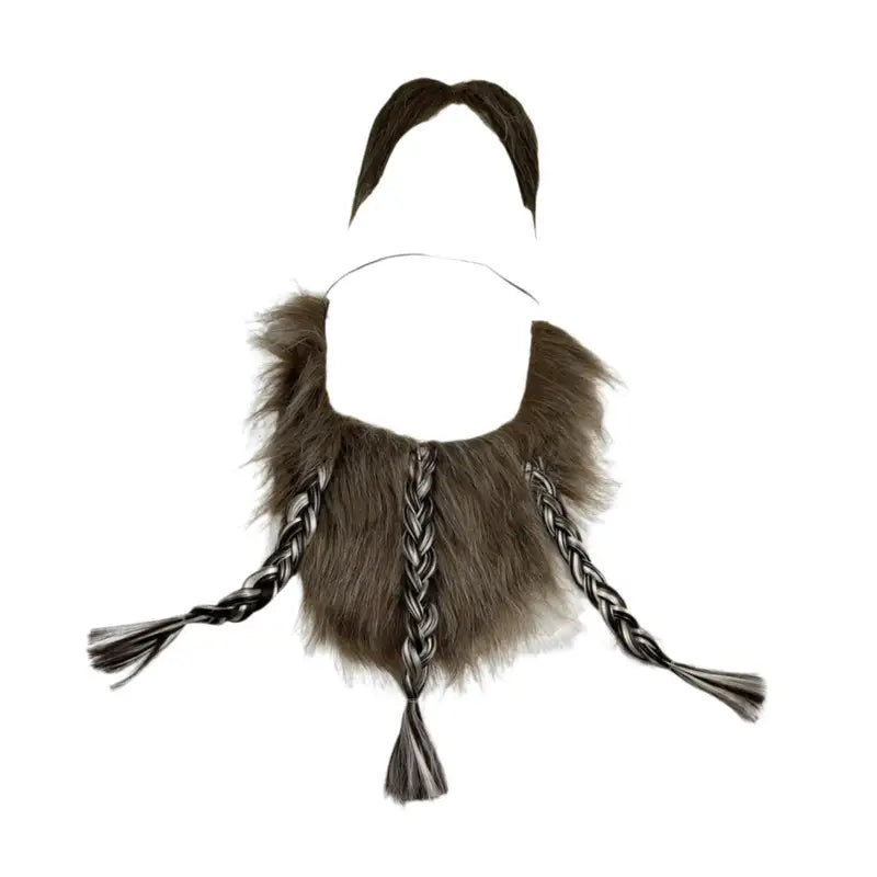 Fake Mustache and Beard Set for Halloween & Party Costumes