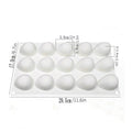 15 Cavity Strawberry Silicone Baking Mold for Cake Chocolate Decoration