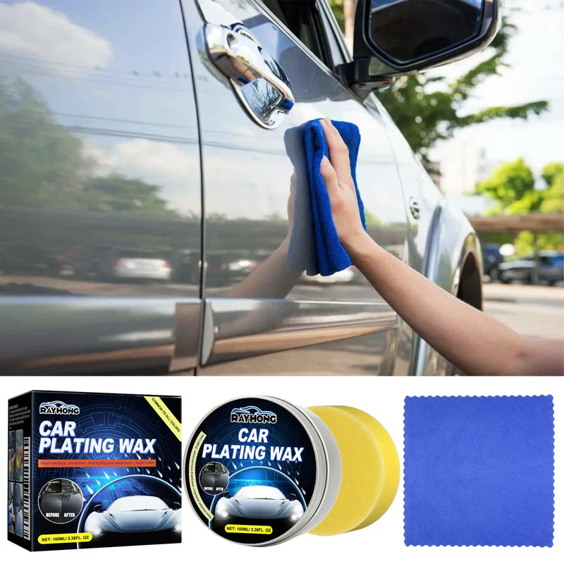 All-in-One Car Ceramic Coating Wax with Scratch Removal & Hydrophobic Sealant