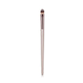 Soft Champagne Makeup Brushes Set for Face and Eyes - Cosmetic Blending & Foundation Tools