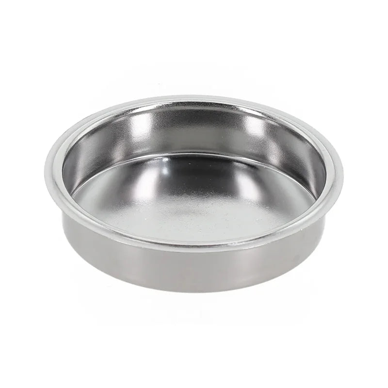 Coffee Blind Filter Basket 51/58mm Stainless Steel Non-Pressurized for Semi-Automatic Espresso Machines