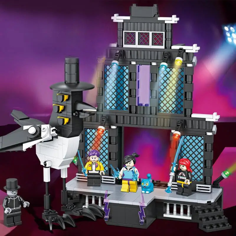 Fantasy Building Blocks Kit for DIY Action Figures & Collectible Displays