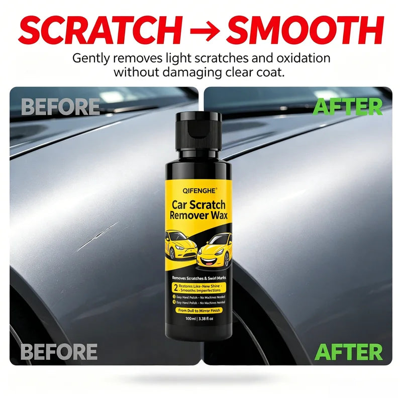 100ml Car Scratch Remover Wax - Auto Paint Restorer for Swirl & Scratch Repair