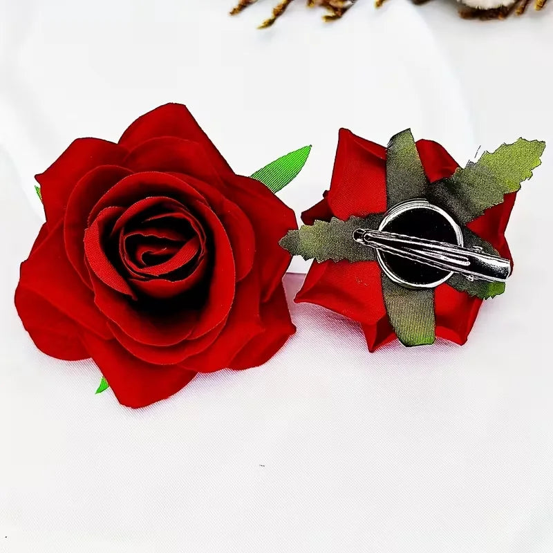 Elegant Rose Hairpin for Wedding and Special Occasions
