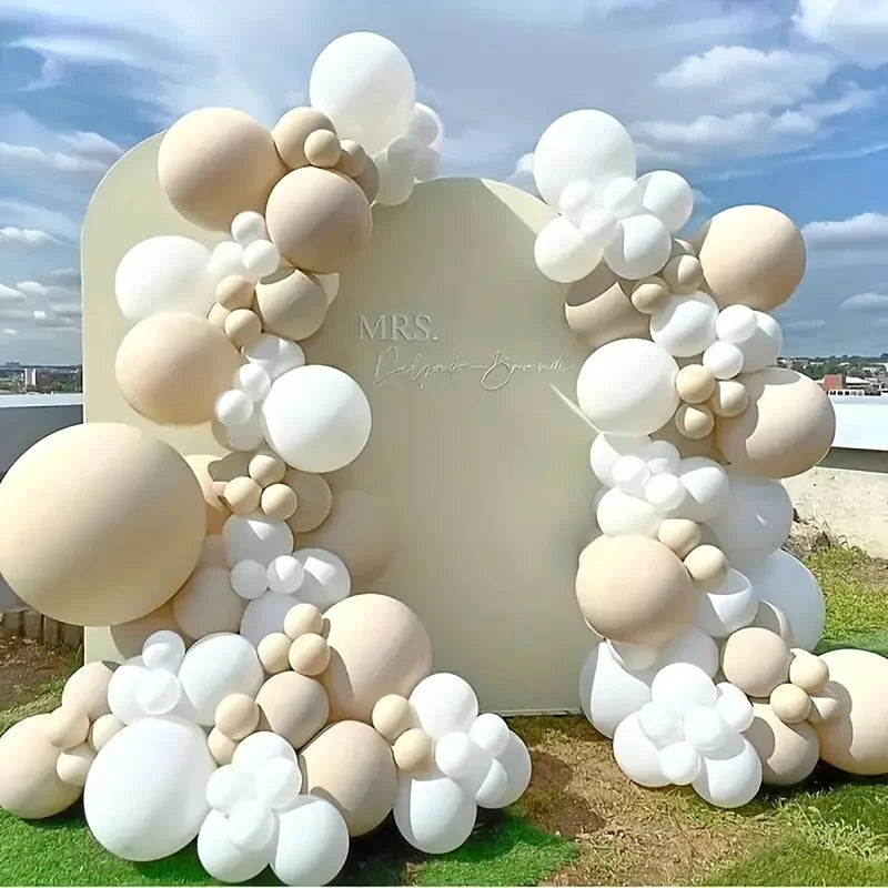 Party Balloon Garland Kit 131pcs for Weddings Birthdays & Events
