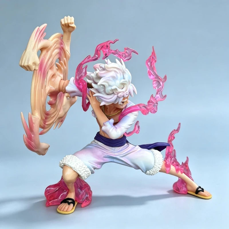 Anime One Piece Nika Luffy Action Figure PVC Statue - 14-19cm Desktop Collectible Toy