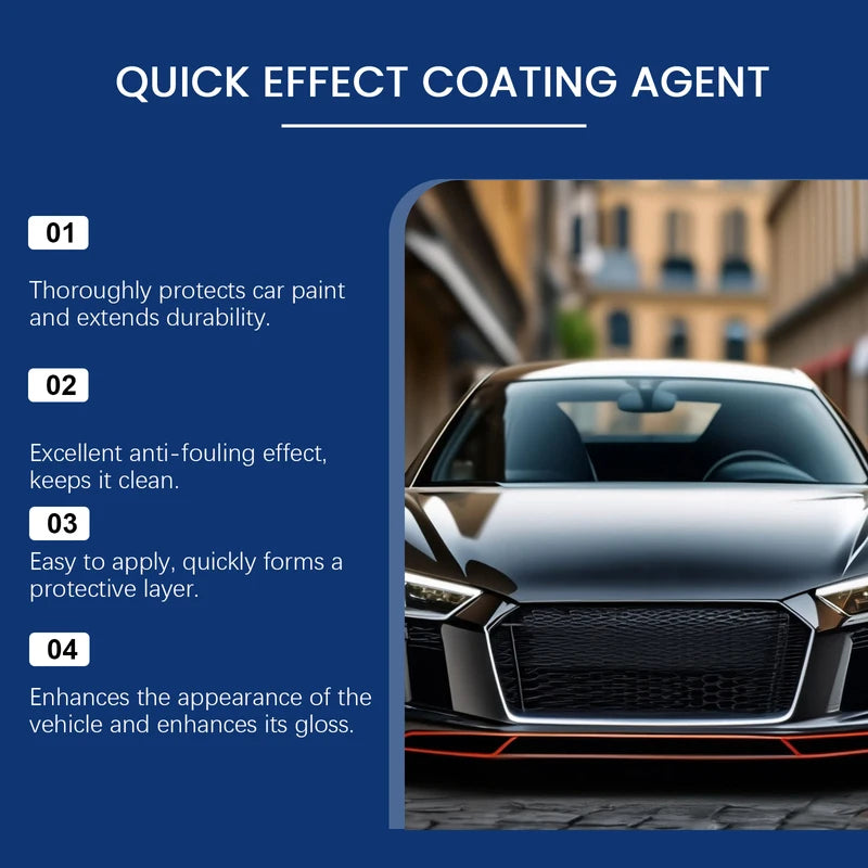 Car Coating Spray Hydrophobic Protection for All Vehicle Types - 120ml