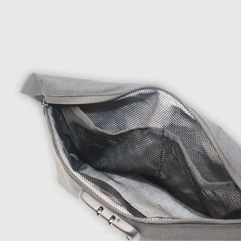 Smell Proof Travel Storage Bag with Combination Lock Waterproof Organizer
