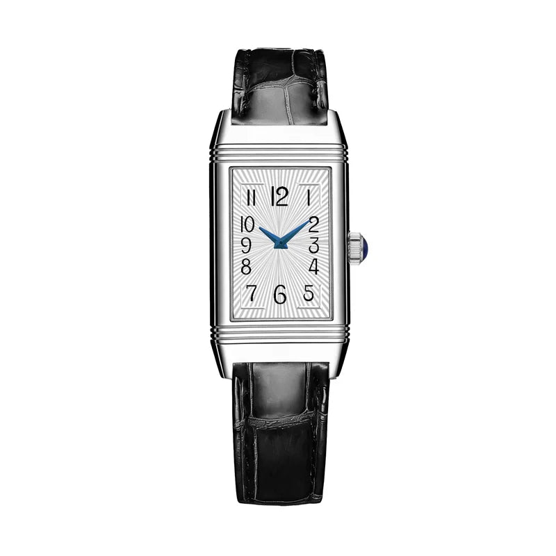 Vintage Quartz Wristwatch with Leather Strap Waterproof Light Luxury